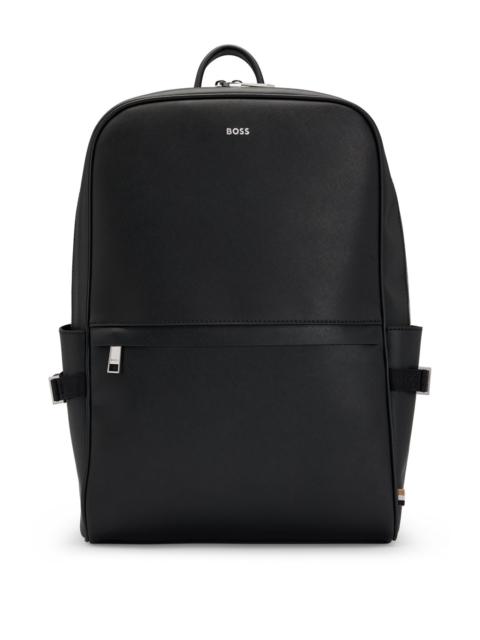 BACKPACK WITH SIGNATURE STRIPE AND LOGO DETAIL