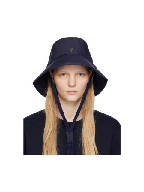Navy Ami de Cœur Bucket Hat