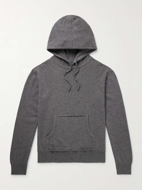 Wool and Cashmere-Blend Hoodie