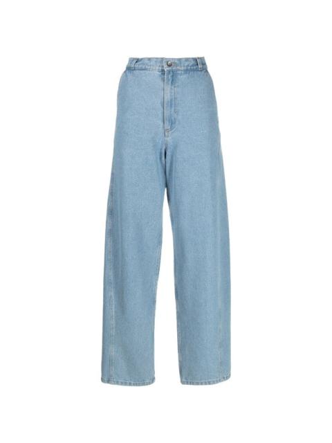 WOMENS D-PANTS - LIGHT INDIGO DENIM