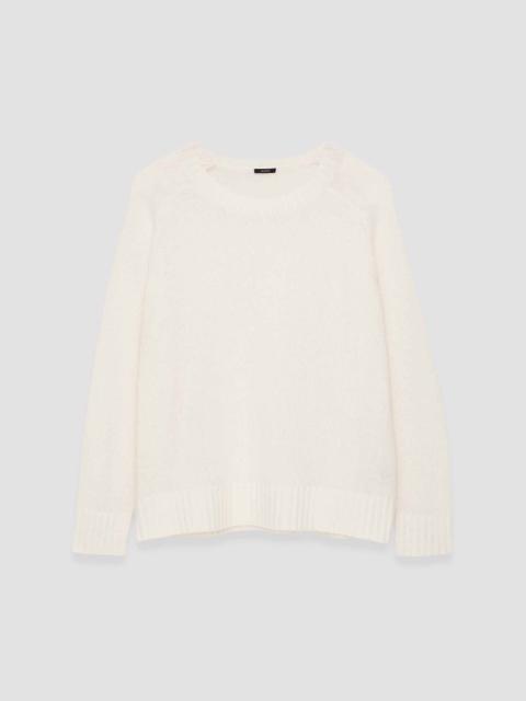 Open Cashmere Round Neck Jumper