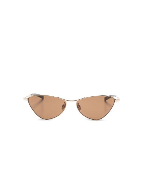 SL830 geometric-frame sunglasses