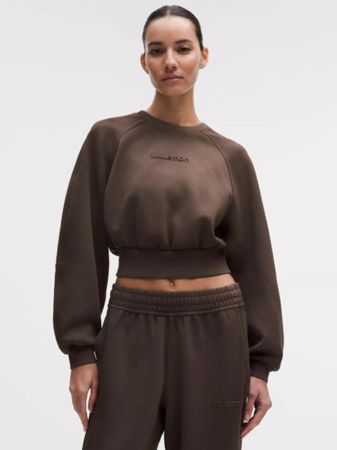 Smooth Spacer Cropped Pullover *Wash