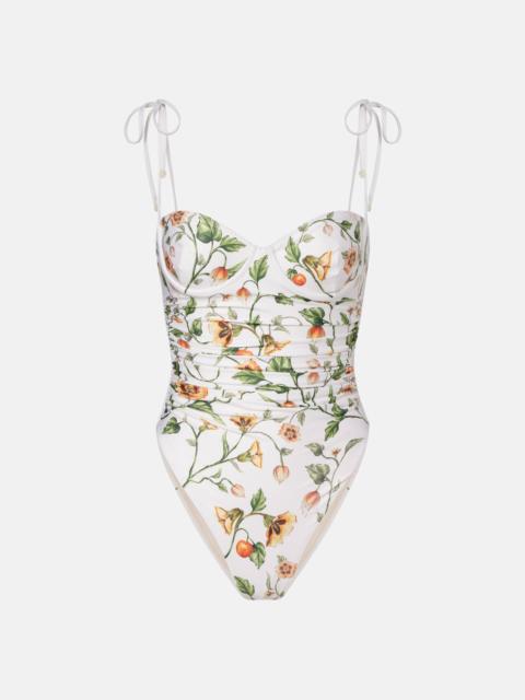 Rabano floral swimsuit