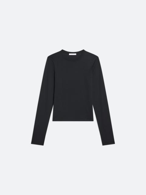 LONG-SLEEVED SLIM LOGO TEE