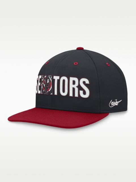 Washington Senators Pro Cooperstown Men's Nike MLB Adjustable Hat