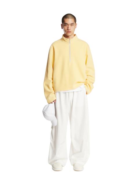 Yellow Wool Fleece Sweater