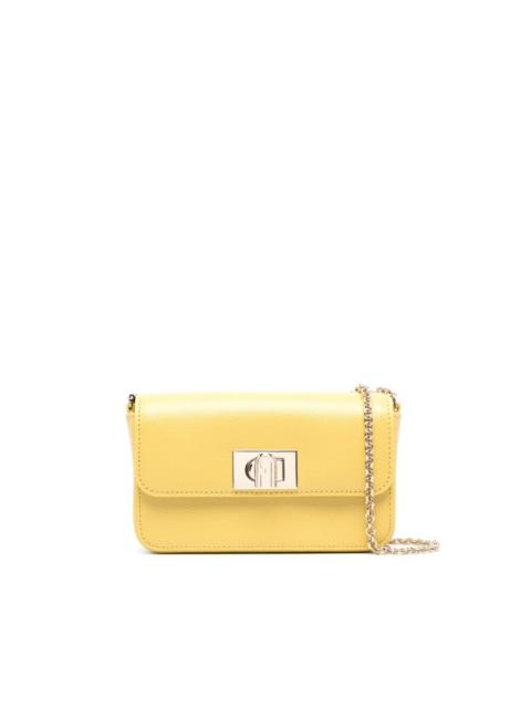 mini 1927 leather shoulder bag