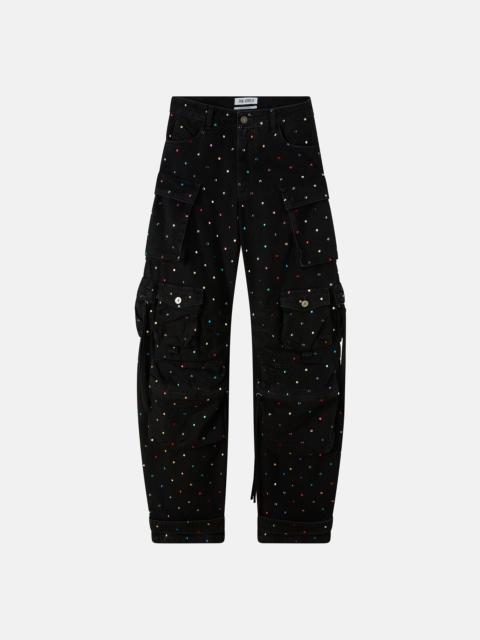''FERN'' BLACK DENIM LONG PANTS