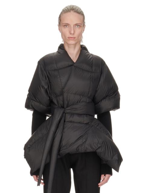 Black Porterville Batwing Down Jacket