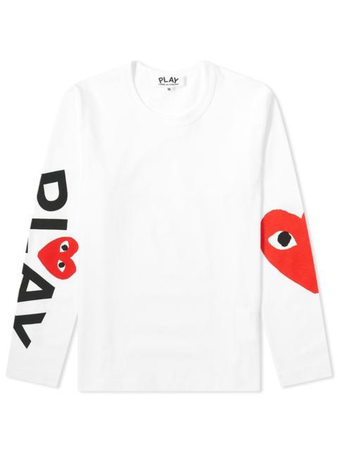 Comme des Garcons Play Women's Long Sleeve Arm & Heart Logo