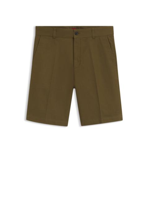 REGULAR-FIT STRIPED POLO SHIRT IN MERCERIZED COTTON