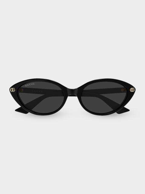 54mm Acetate Cat-Eye Sunglasses