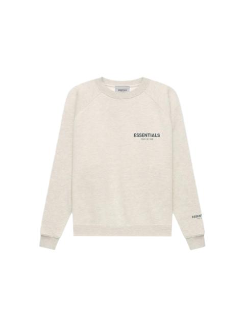 Fear of God Essentials Core Collection Pullover Crewneck Light Heather Oatmeal