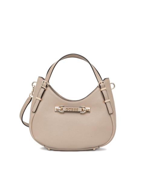 mini Lefia curved-handle satchel bag