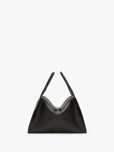 Victoria Plié Bag In Black Leather
