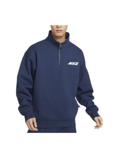 Nike SB 1/2-Zip Fleece Skate Pullover DX4249-410