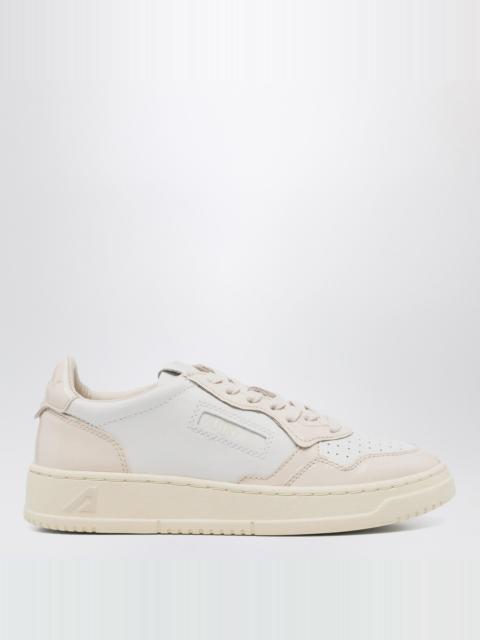 White/light pink Medalist sneakers