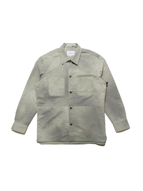 Ulrik Wave Dye Overshirt Clay