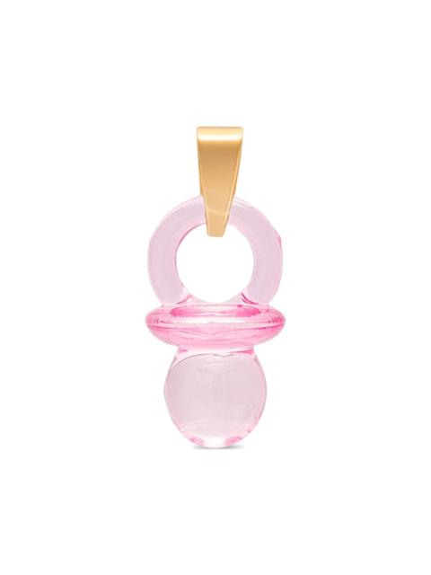 Pacifier pendant necklace
