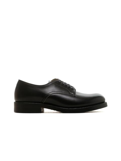 USN Low Quarter Shoes French Calfskin Black