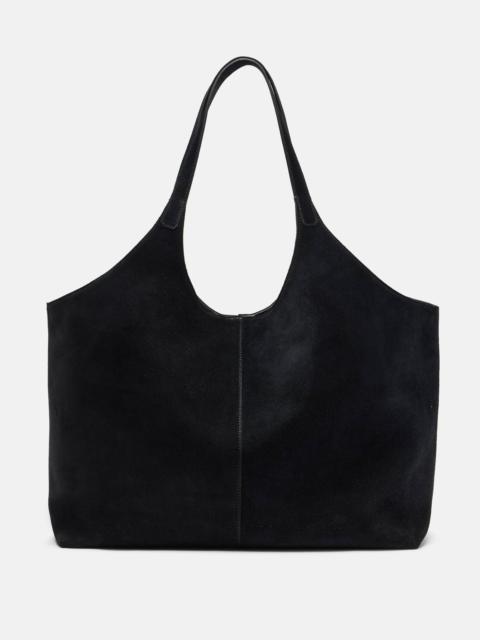 Cabas suede tote bag