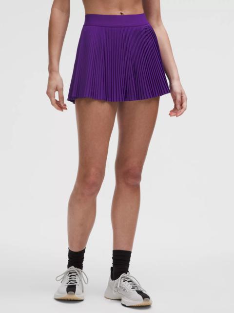 Varsity High-Rise Pleated Tennis Skirt
