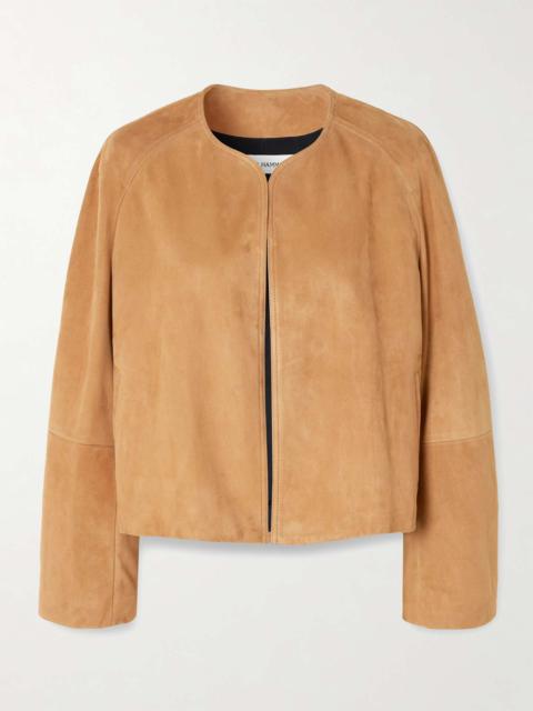 Mira suede jacket Camel