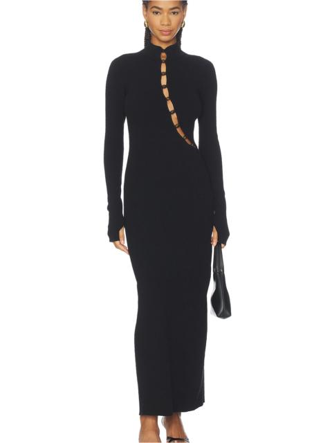 Chiara Beaded Long Sleeve Dress