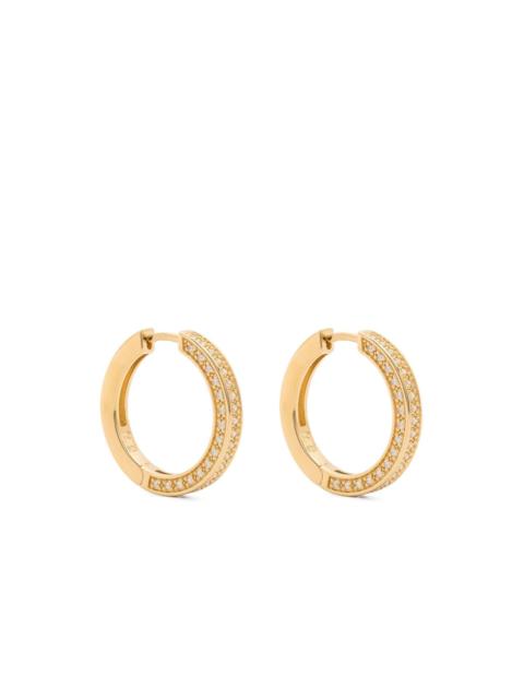 Nova medium hoop earrings