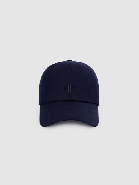 Jeremy Baseball Cap - Navy Wool