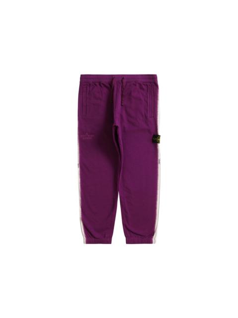 Supreme Stone Island Stripe Sweatpant Purple