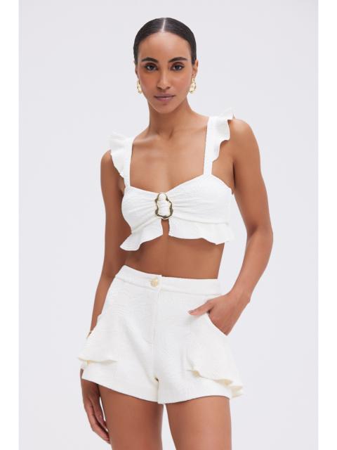 BREEZE JACQUARD FLUTTER SHORT