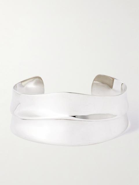 Petite Wave Silver Cuff