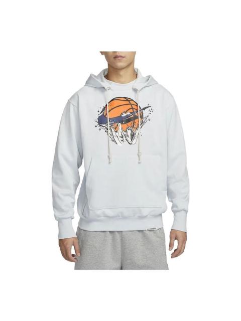 Nike Dri-FIT Standard Issue Basketball Hoodie 'Grey' FB7138-025