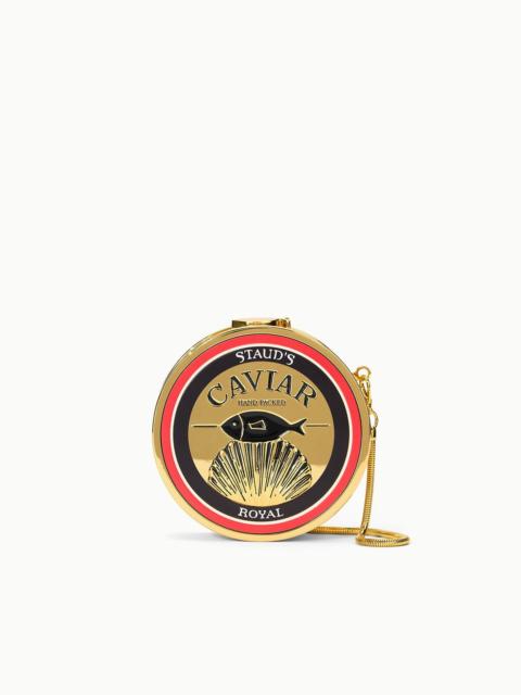STAUD CAVIAR METAL TIN GOLD