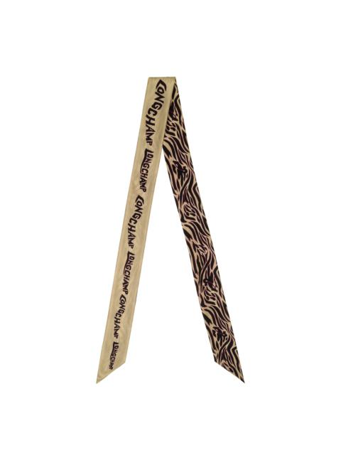 Longchamp Tiger Headband - Silk