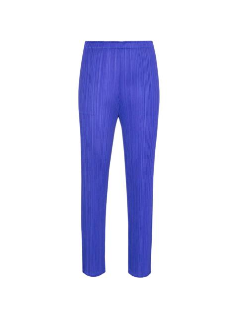 Monthly Colours January plissé trousers