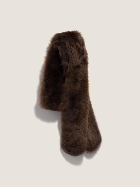 Shearling stole