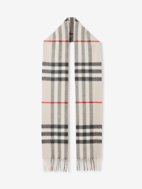 The Classic Check Cashmere Scarf