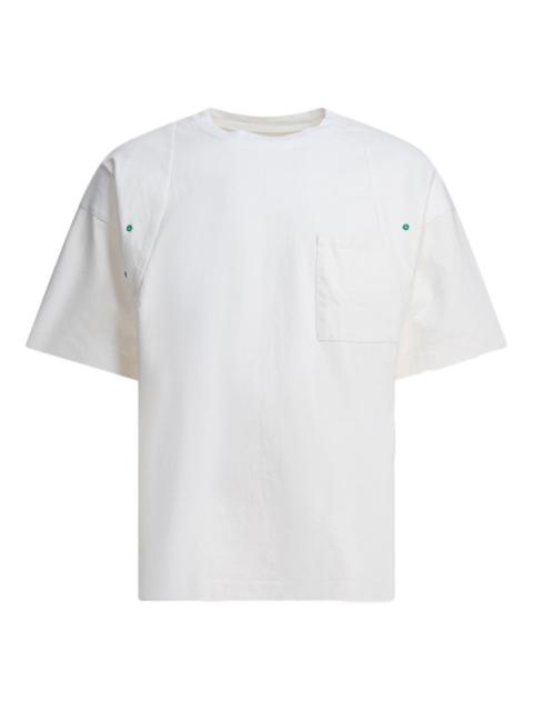 pocketed panelled T-shirt