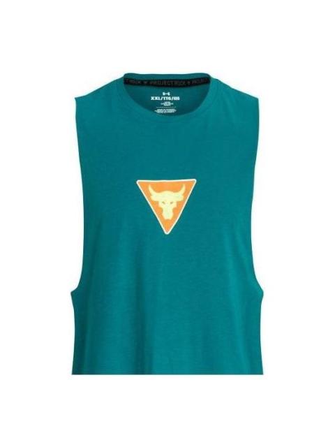 Under Armour Project Rock DMND Muscle Tank 'Teal' 1377293-722