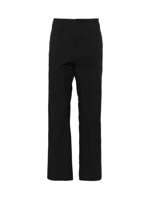 MID-RISE STRAIGHT-LEG TROUSERS
