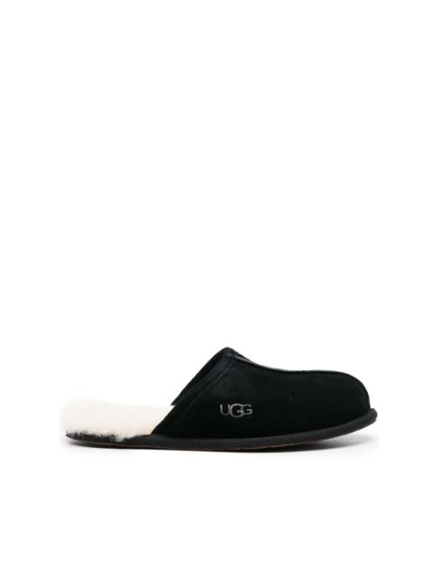 shearling lined sliders