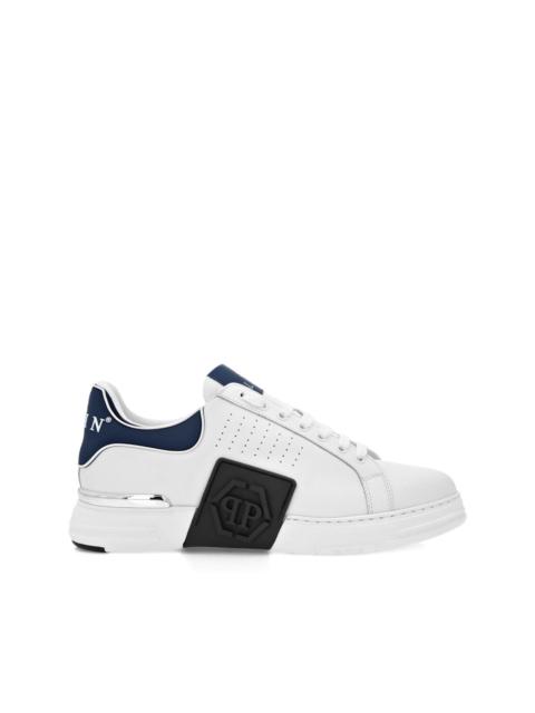 nappa-leather low-top sneakers