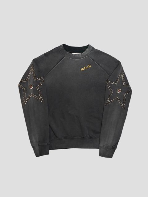 STAR STUDDED CREWNECK
