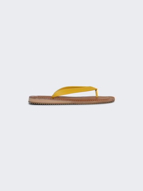 Thong Strap Sandals Giallo