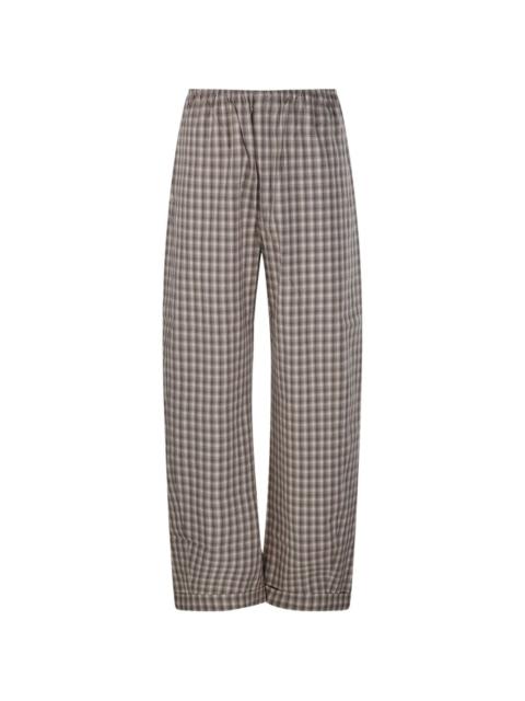 Yayoi check trousers