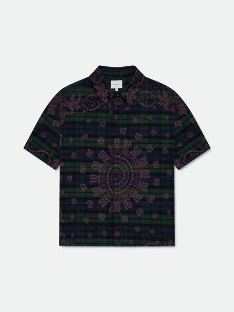 PAISLEY FLANNEL BOXY SHIRT