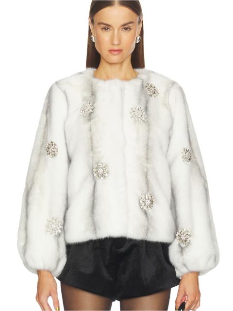 Faux Mink Benson Coat